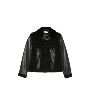 Ernest W. Baker Black Jackets - Leather Jackets Men